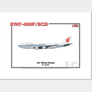 Boeing B747-400F/SCD - Air China Cargo (Art Print) Posters and Art